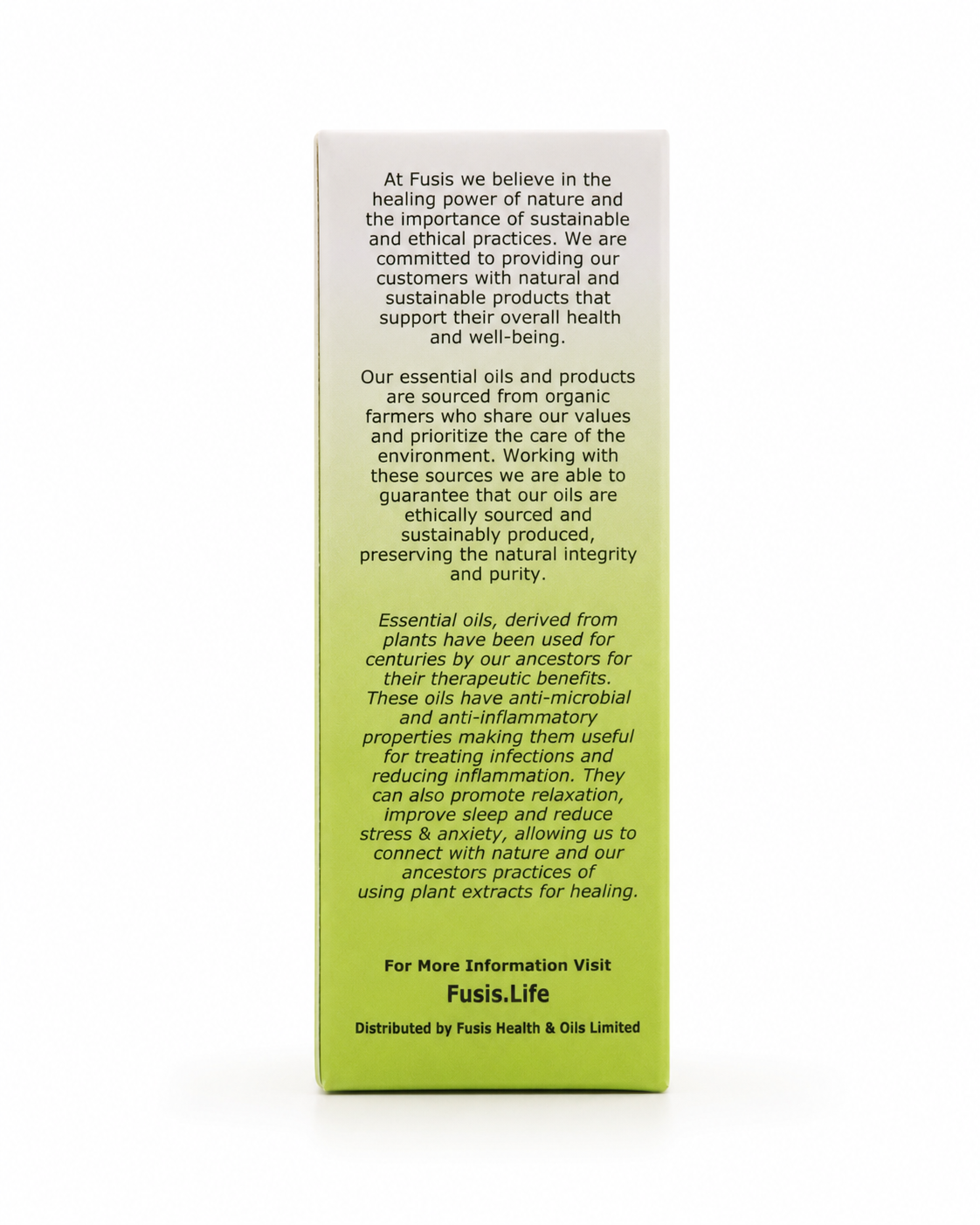 Fusis Peppermint essential oil 3