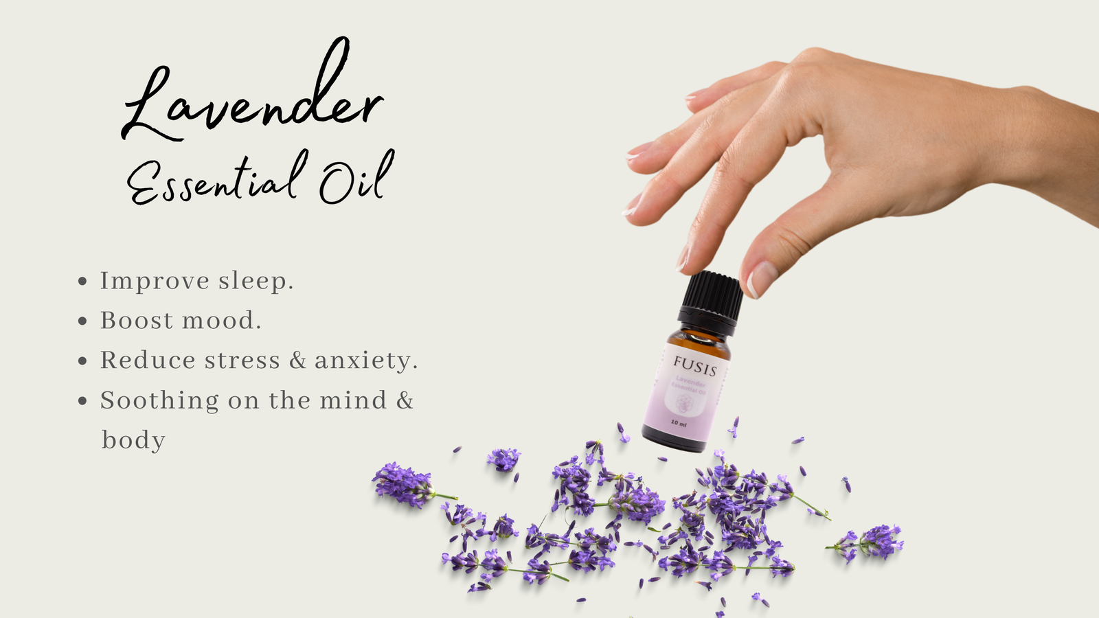 fusis essential oils lavender banner 2025